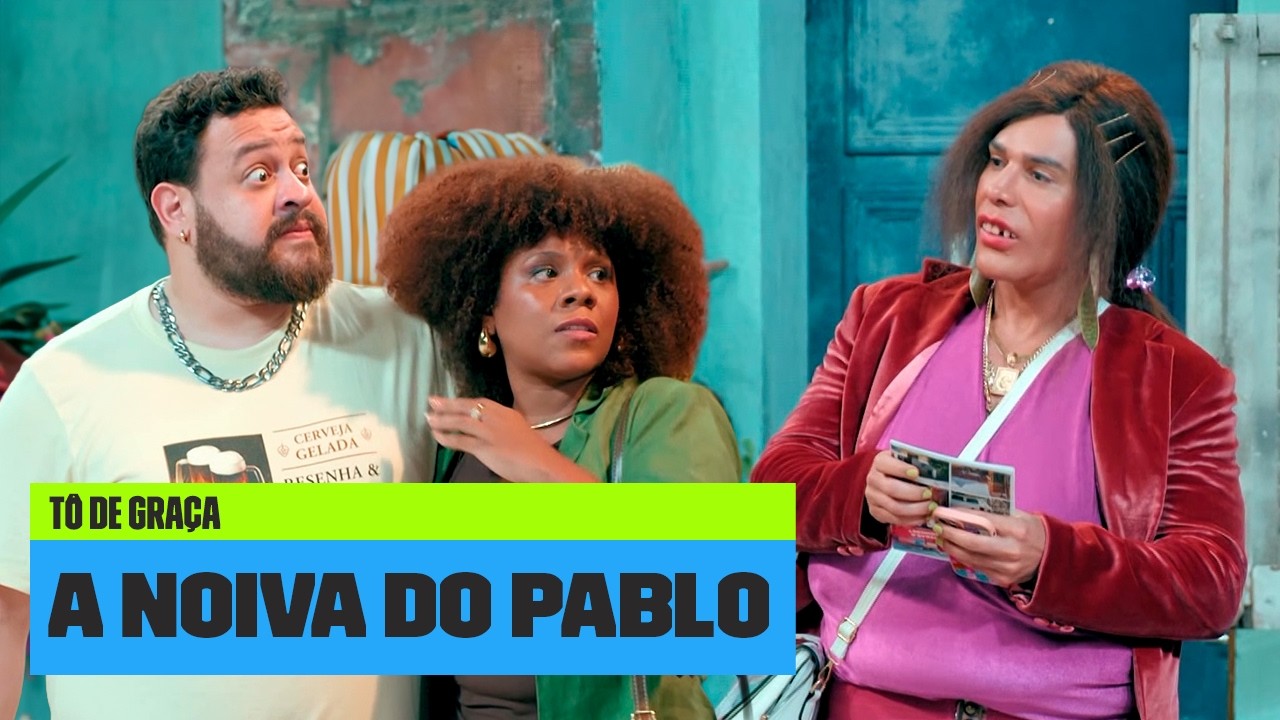 Graça conhece a NOIVA DO PABLO! | Tô de Graça | Temporada 8 | Multishow