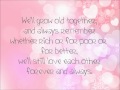 Forever and Always by Parachute (LYRICS)
