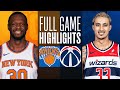 KNICKS at WIZARDS | FULL GAME HIGHLIGHTS | January 6, 2024