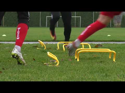 WidzewTV: Trening przed meczem z ŁKS Łomża
