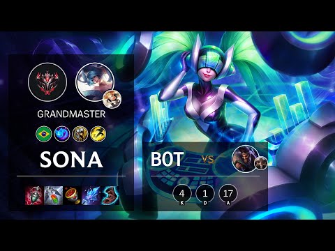 Sona Bot vs Draven - BR Grandmaster Patch 10.21