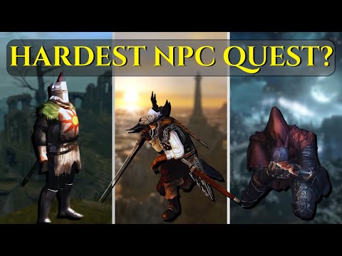 What is the most convoluted NPC quest among Dark Souls 1,2 and 3?