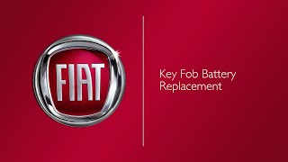 Key Fob Battery Replacement | How To | 2021 Fiat 500x