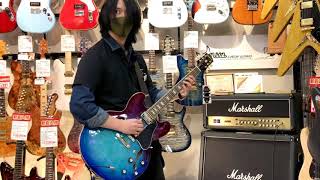 Video thumbnail for Epiphone Original Collection ES-335 Figured Blueberry Burst Tone Check by Ochanomizu Kurosawagakki