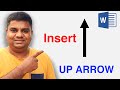 UP ARROW SYMBOL -  [ ↑ ]