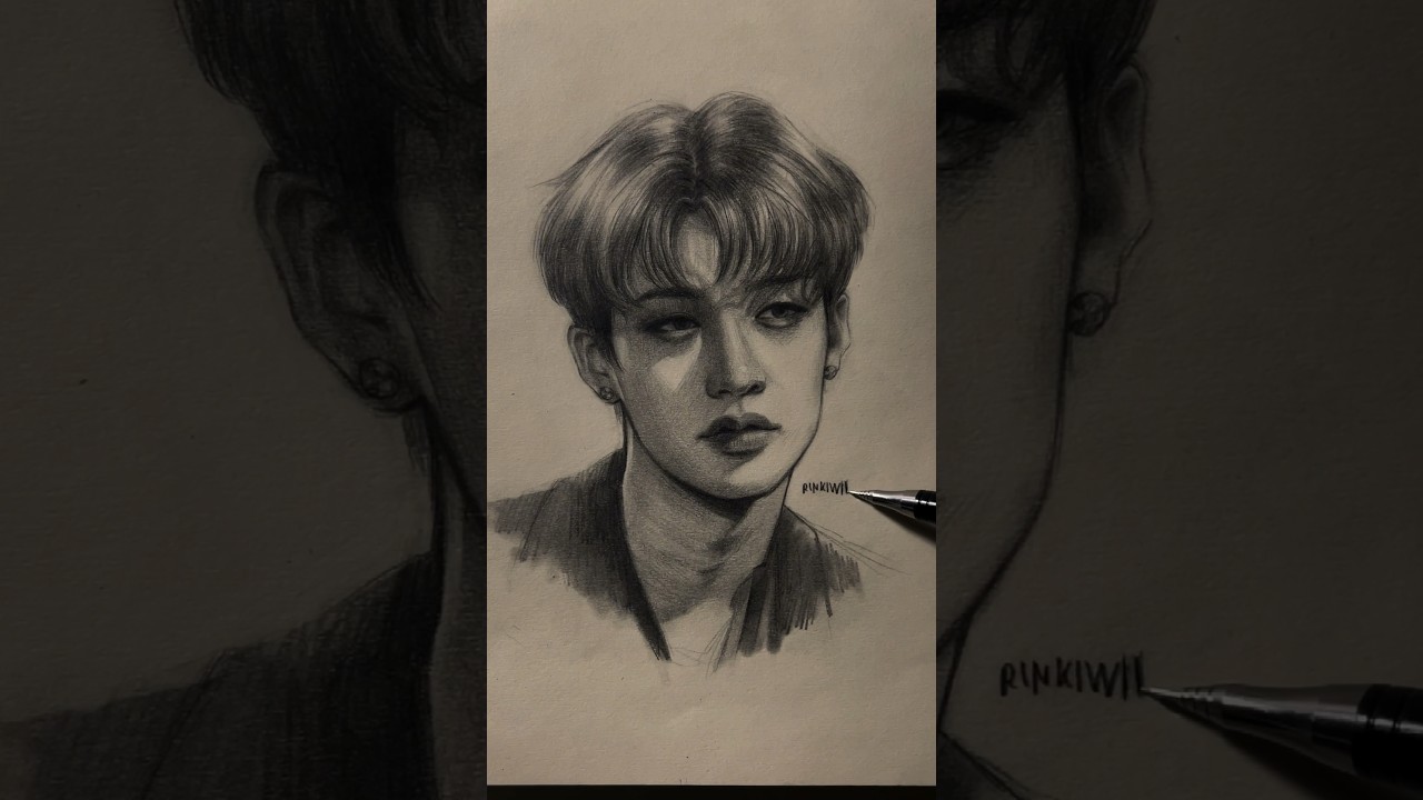 Who's next?       #bangchan ##straykids #kpop #drawing #sketch #art #fanart #kpopfanart #skzfanart