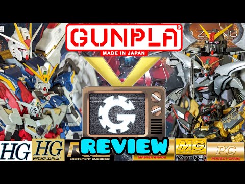 Gundam Grades Explained / HG / RG / MG / PG / Gundam Grades Comparison / BANDAI / GUNPLA Grades