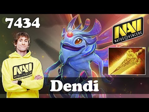 Dendi Radiance Puck | 7434 MMR Dota 2