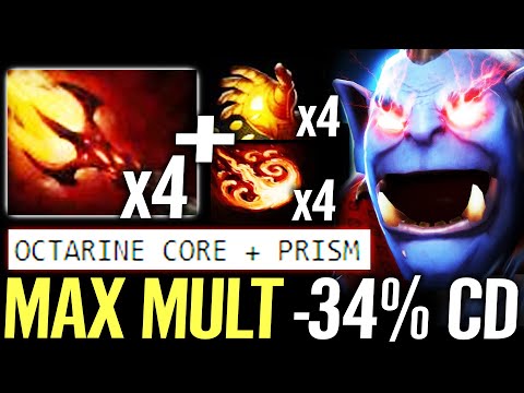 🔥 OGRE MAGI -34% CD MAX MULTICAST — x4 Dagon x4 Midas x4 Stun x4 Ethereal Blade Nuker Dota 2 Pro