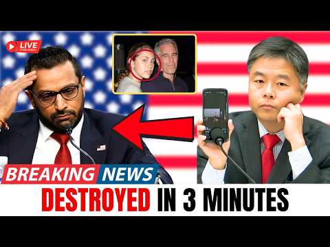 Ted Lieu EXPOSES Kash Patel's EPIC Lie On Epstein Files: "Explain This!"