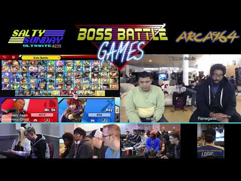 Salty Sunday 235 - Winner's Semifinals: Israel (Benson Obama) vs Renegade