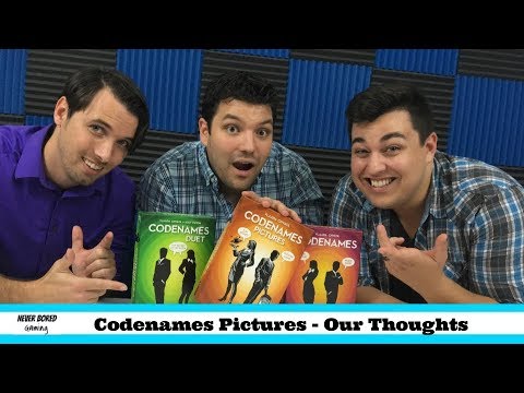 Codenames Pictures - Our Thoughts (Board Game)