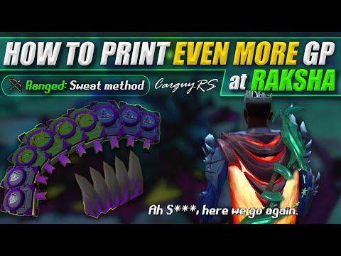 Wen Nerf® can't stop the FARMING | Raksha Ranged KPH Guide (30+ KPH)