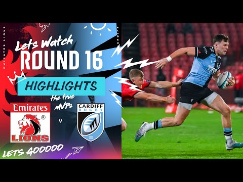 Emirates Lions v Cardiff Rugby | Instant Highlights | Round 16 | URC 2023/24
