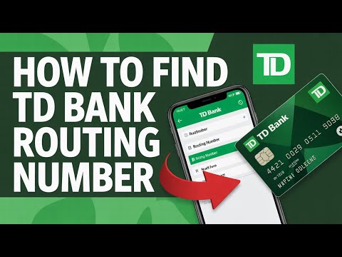 Td Bank Routing