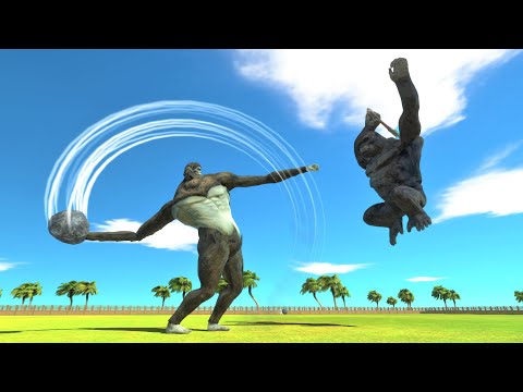 Beast titan vs kaiju Animal Revolt Battle Simulator