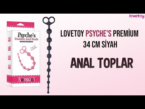 Lovetoy Psyche\\\'s Premium 34 Cm Siyah Anal Toplar