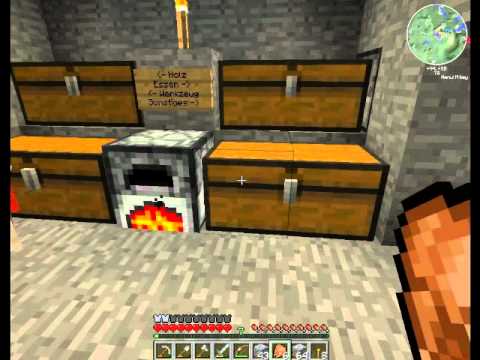 Opa spielt Minecraft 088 - Vorarbeiten zur Brücke