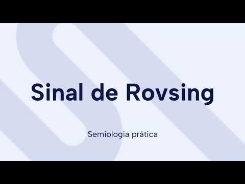 Sinal de Rovsing - Exame Físico do Abdome