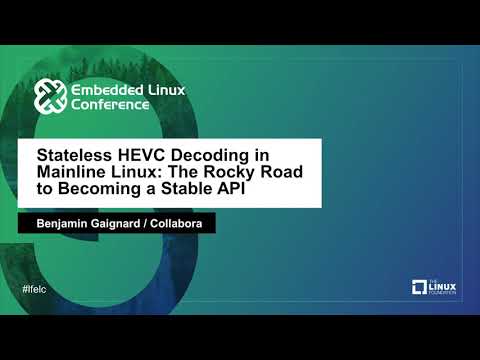 Stateless HEVC Decoding in Mainline Linux: The Rocky Road to Becoming a Stable API