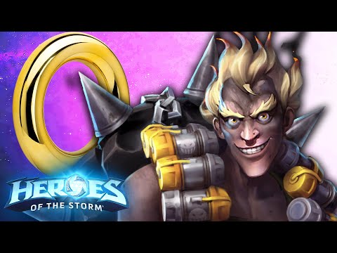 Gold Ring Junkrat | Heroes of the Storm (Hots) Junkrat Gameplay
