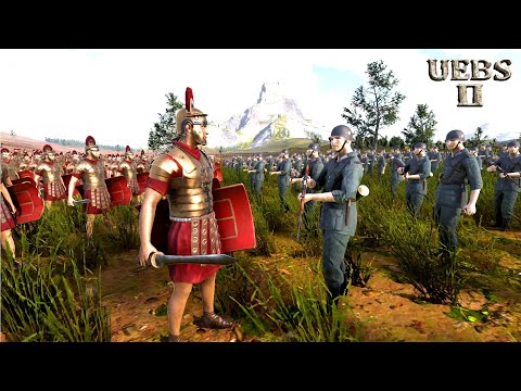 1,000,000 ROMAN GENERALS vs 1,000,000 WW2 GERMAN SOLDIERS | Ultimate Epic Battle Simulator 2 UEBS 2