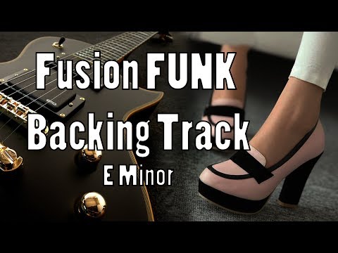 Fusion Funk Backing Track E Minor