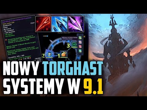 Nowy Torghast, Shards of Domination i legendarki – systemy patcha 9.1