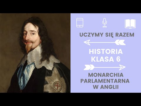 Historia klasa 6. 22. Monarchia parlamentarna w Anglii. Uczymy się razem