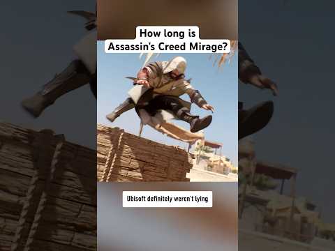 Assassin’s Creed Mirage is MUCH shorter than Assassin’s Creed Valhalla! #assassinscreed #mirage