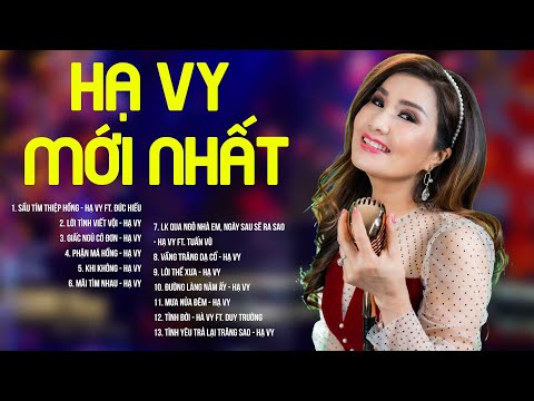 Hạ Vy Mới Nhất - Liên Khúc Nhạc Trữ Tình Bolero Hay Nhất 2022 | SẦU TÍM THIỆP HỒNG