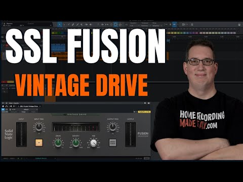 SSL Fusion Vintage Drive Plugin | Are They Worth the $$$?