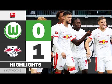 Summary Wolfsburg vs RB Leipzig Round 5