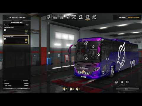 bus mod for euro truck simulator 1.32. Scania touring
