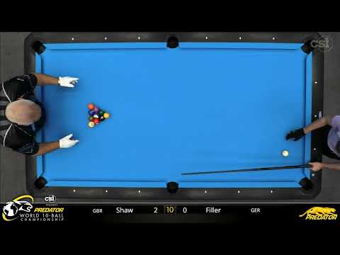 Jayson Shaw vs Josh Filler | 2019 Predator World 10 Ball Championship