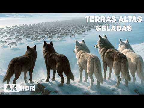 TERRAS ALTAS GELADAS | Sobrevivência Entre Predadores nas Montanhas Extremas | Documentário Completo