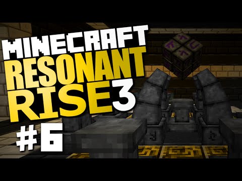 Minecraft Resonant Rise 3 #6 "Transmutation Tablet, Dark Matter, Runix Matrix, Arcane Bellows"