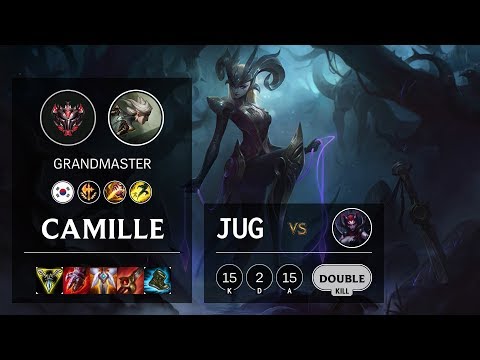 Camille Jungle vs Elise - KR Grandmaster Patch 10.3