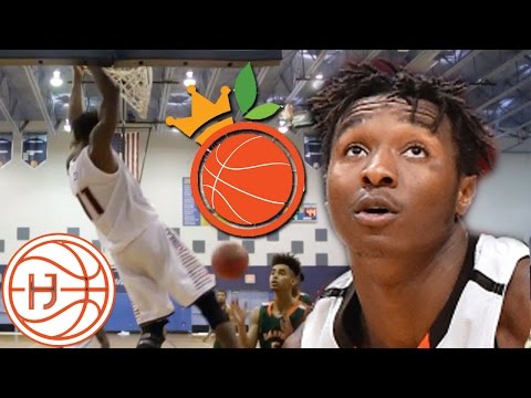 6'8 Oklahoma State Commit Latravian Glover! 2016 Jr. Orange Bowl Highlights