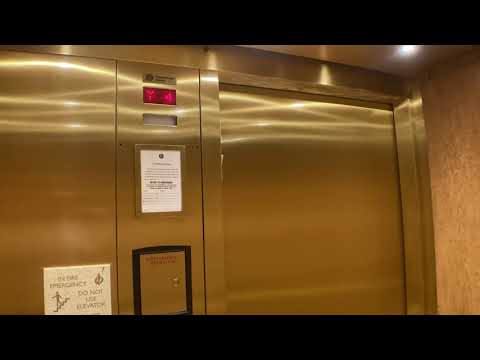 Incredibly Loud ThyssenKrupp Hydraulic Elevators At The Hilton Garden Inn In Stony Brook NY