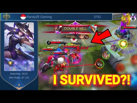 TOP 1 GLOBAL FANNY RANDY25 RANKED HIGHLIGHTS #23 | Mobile Legends