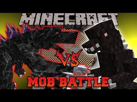 PopularMMOs - GODZILLA VS MOBZILLA - Minecraft Mob Battles - OreSpawn and Godzilla Mods