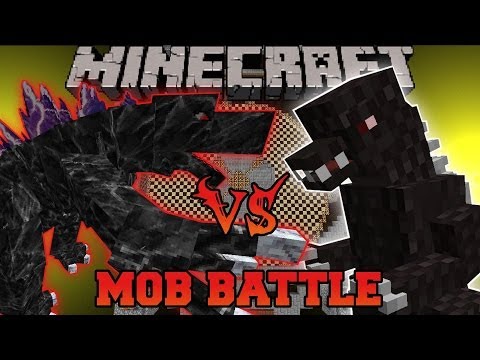 GODZILLA VS MOBZILLA - Minecraft Mob Battles - OreSpawn and Godzilla Mods