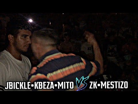 JBICKLE · KBEZA · MITO vs ZK · MESTIZO | Cuartos | PURGA STREET