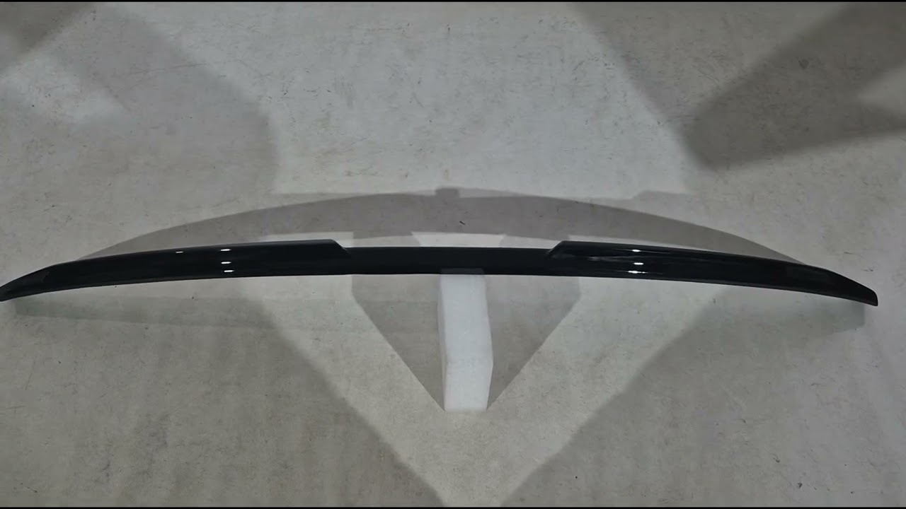 BMW 5/i5 Series G60/G60E/G61 2023- Spoiler MP-Style (Czarny Połysk) Video 1