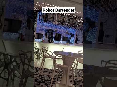 Thumbnail for Robot Bartender Symphony of the Seas #cruiseship #cruise #youtubeshorts