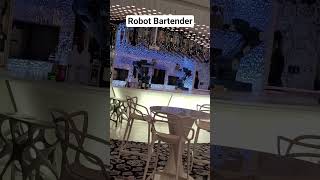 Robot Bartender Symphony of the Seas #cruiseship #cruise #youtubeshorts