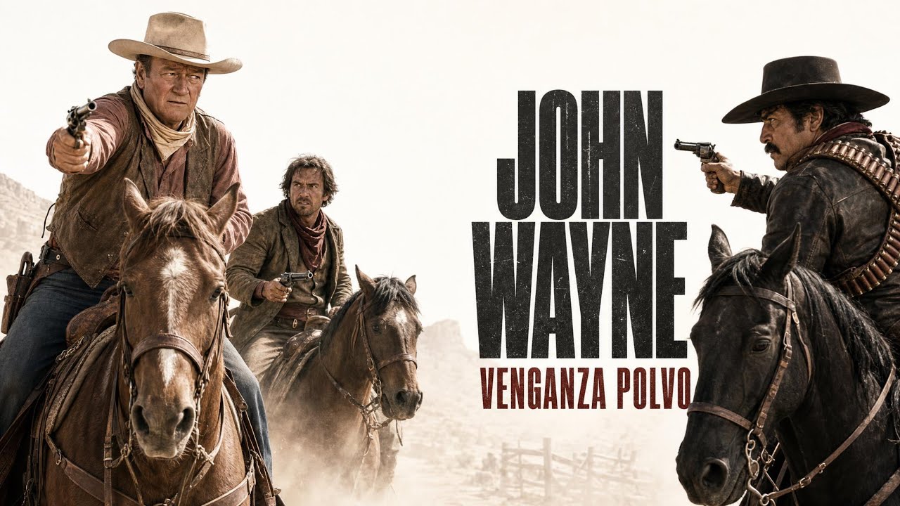 Donde la venganza cabalga libre! | John Wayne | Venganza Polvo | Pelicula Completa
