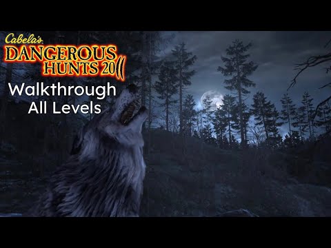 Cabela's Dangerous Hunts 2011 - Full Game Walkthrough (All Levels)