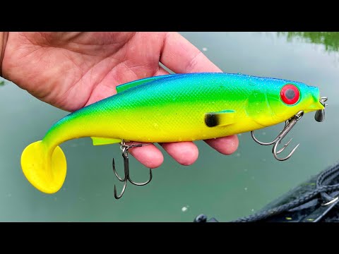 Trolling BIG Swimbaits for Pike!